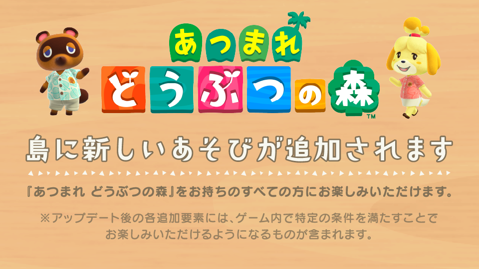 アップデートについて