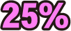25%