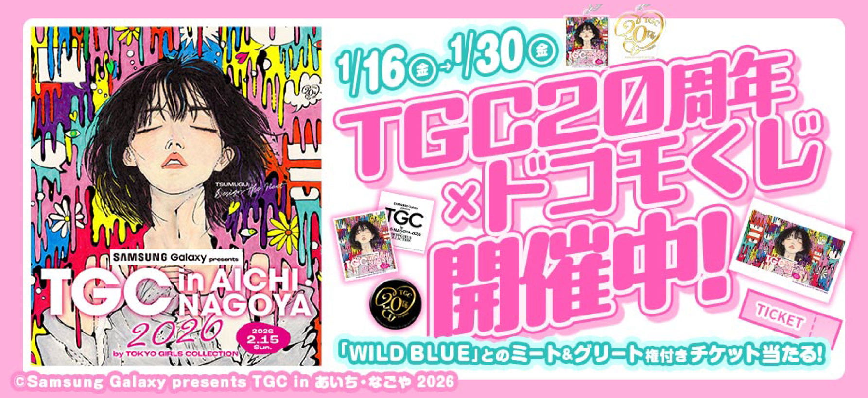 TGC20周年×ドコモくじ