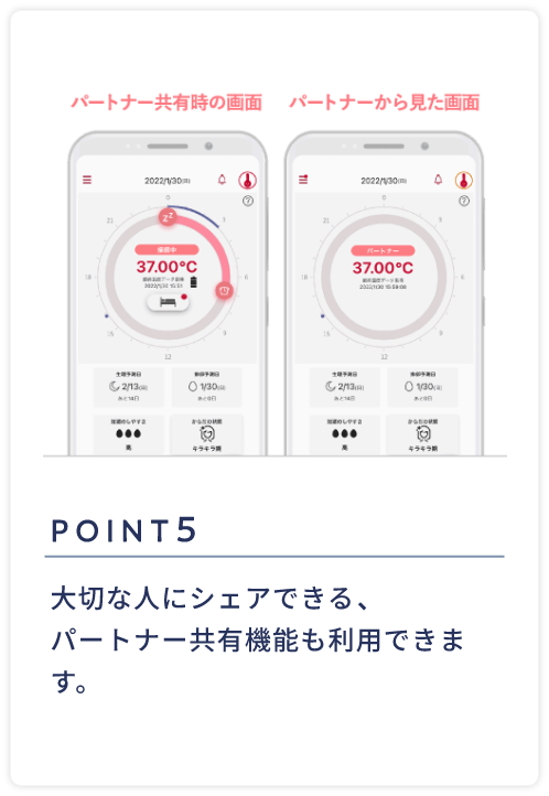 わたしの温度® | からだの周期を計測できるナイトブラ　NTTドコモのフェムテック