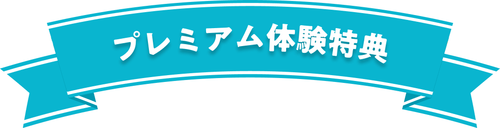 プレミアム体験特典