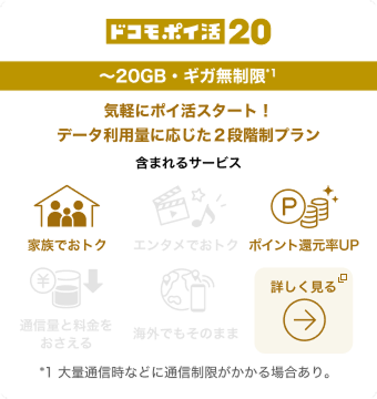 ドコモポイ活20