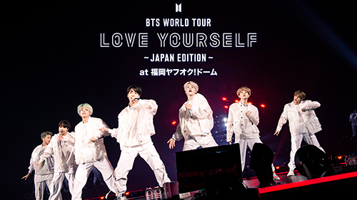 BTS WORLD TOUR 'LOVE YOURSELF'～JAPAN EDITION～ at 福岡ヤフオク!ドーム
