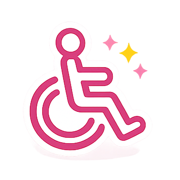 車椅子エリア