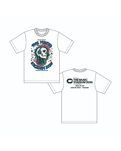 THE MUSIC STADIUM 2026 OFFICIAL Tシャツ Day2