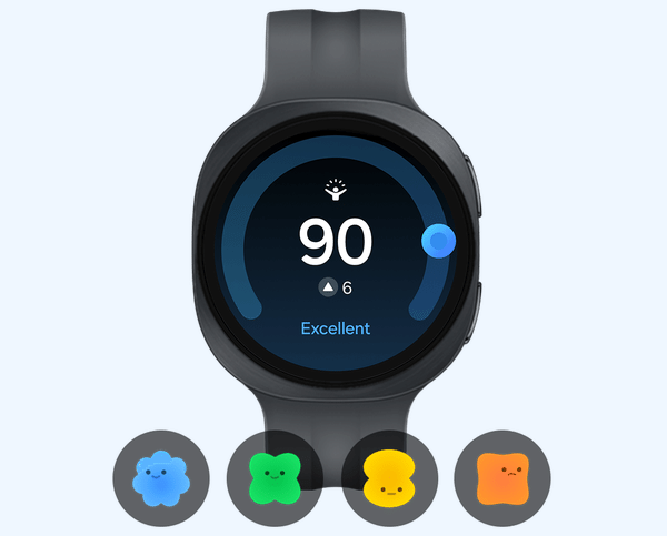 Samsung Galaxy Watch の健康管理イメージ